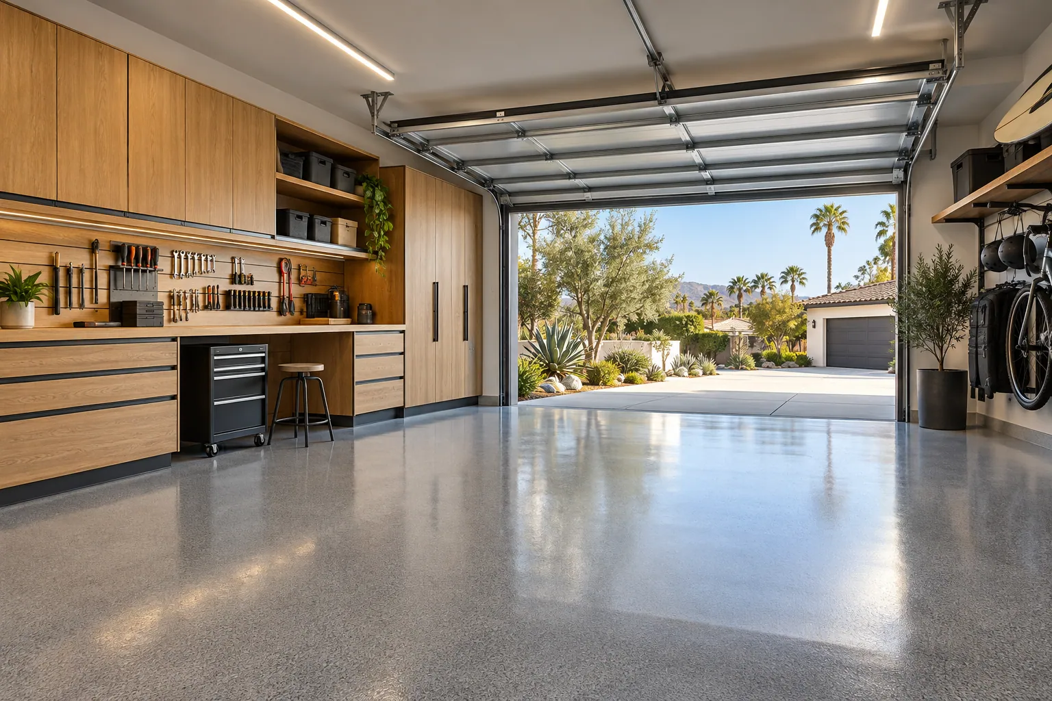 Garage remodeling project